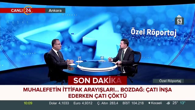 Bekir Bozdağ 24 TV'de