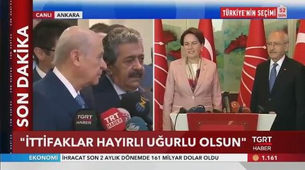 Devlet Bahçeli'den İttifak Açıklaması