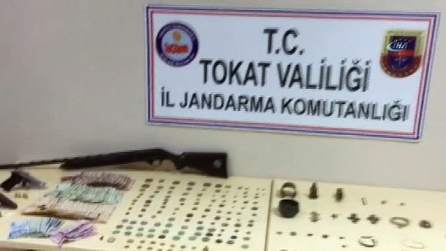 Tarihi eser operasyonunda 117 adet sikke ve 43 adet tarihi eser niteliği taşıyan obje ele geçirildi