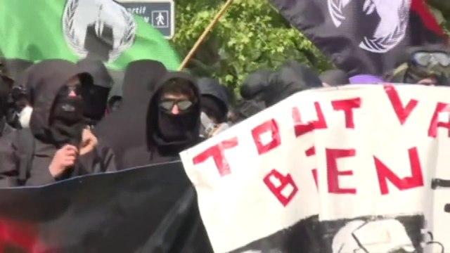 Comment les black blocs se sont organisés pour le 1er mai?