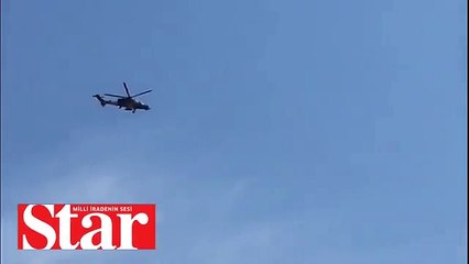 Yerli Helikopter ATAK�tan nefes kesen gösteri