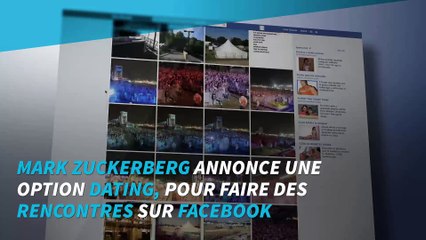 Mark Zuckerberg annonce une option dating sur Facebook