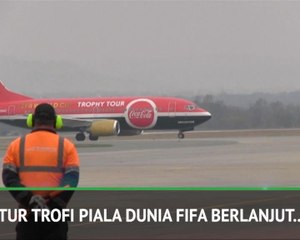 Trofi Piala Dunia FIFA Tiba Di Rusia