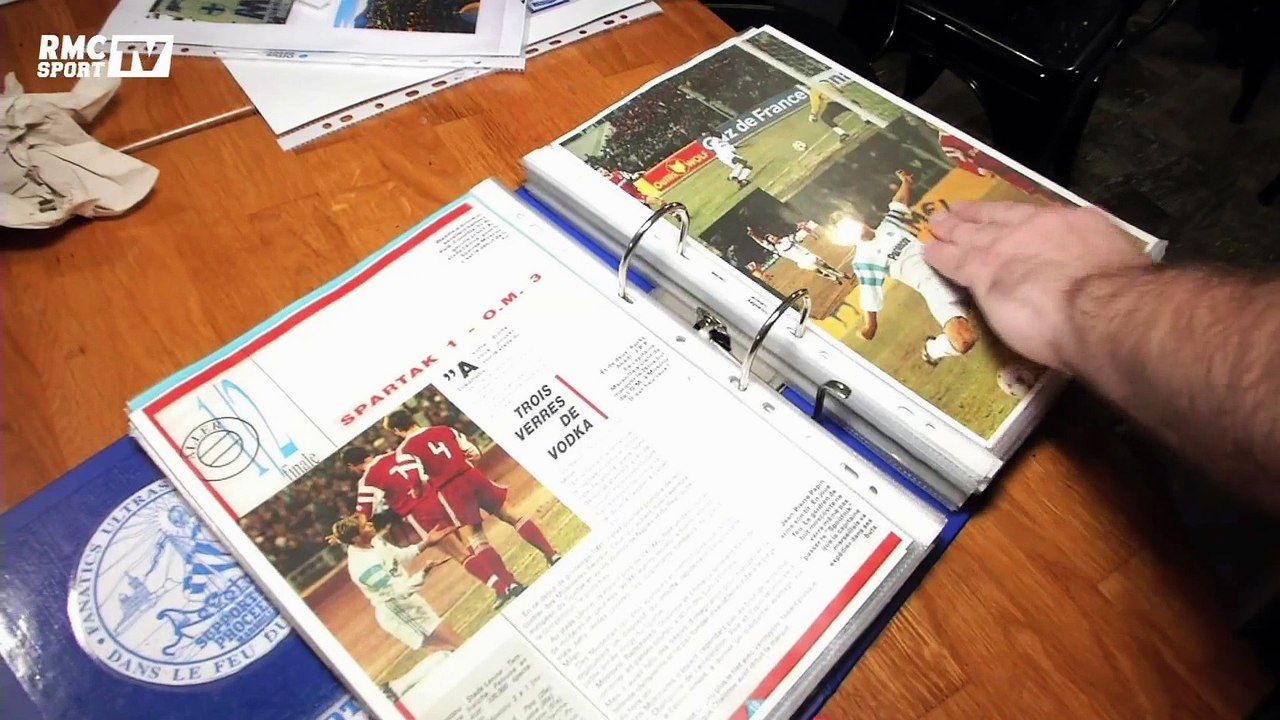 Les "Chiffonniers", groupe de supporters marseillais, fêtent leurs 30 ans