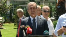 AK Parti Genel Başkanı Yardımcısı Mehdi Eker, parti Genel Merkezi'nde açıklama yaptı