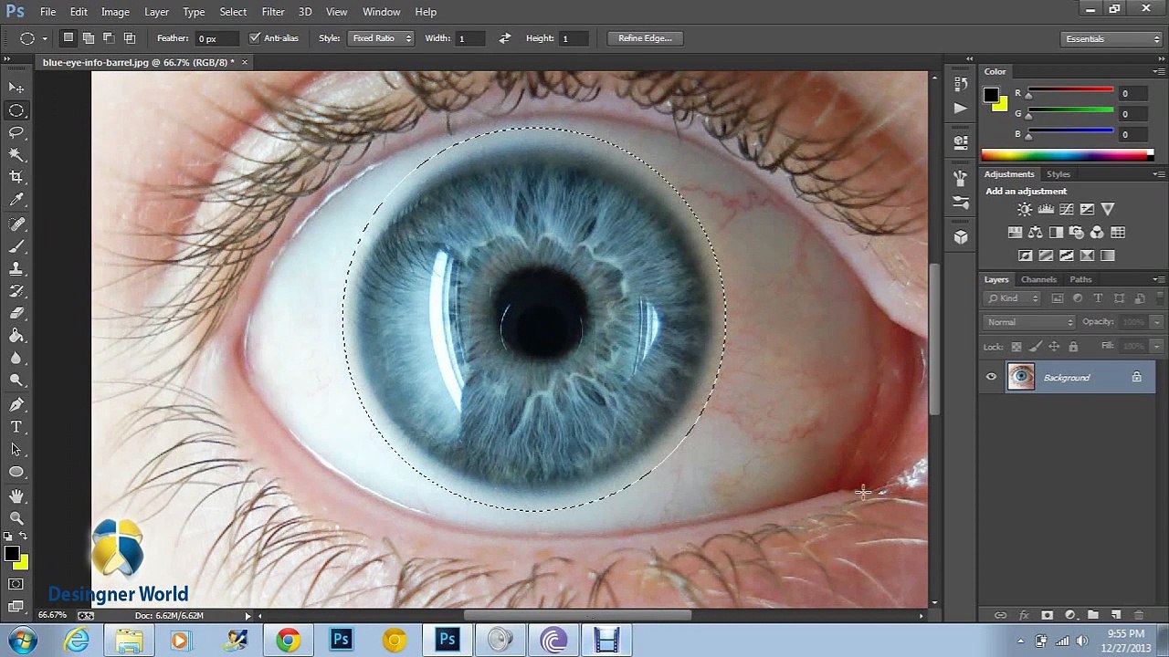 How To Best Adobe Photoshop Creative Cloud - Shrinking eyeball irise 2018