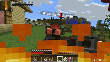 PopularMMOs Minecraft TECH GUNS! (MISSILE LAUNCHER, ENERGY BLASTER, & SCAR RIFLE!) Mod Showcase