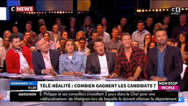 Combien touchent les candidats de télé-réalité ? Morandini Live sur CNews a enquêté ! - VIDEO