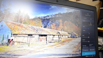 Leçon rapide de retouche d'image par le  photographe hutois Guy Colombel