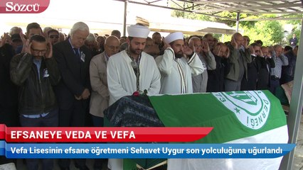 Efsaneye veda ve vefa