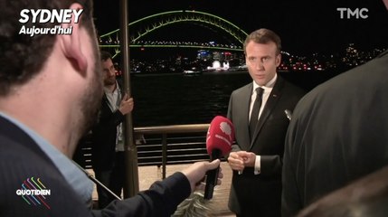 Macron recadre sèchement un journaliste (Quotidien) - ZAPPING TÉLÉ DU 02/05/2018