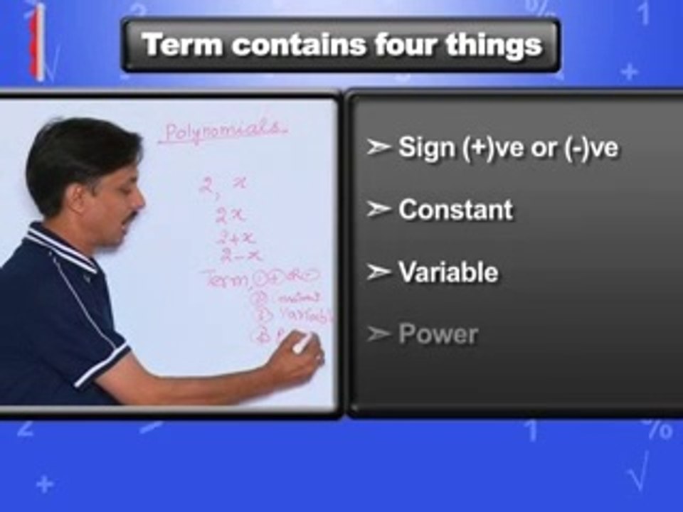 Polynomials Class 10