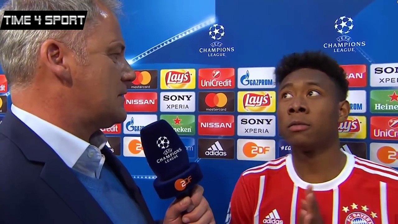 David Alaba grenzenlos enttäuscht im Interview nach überragendem Spiel I Real Madrid 2-2 Bayern