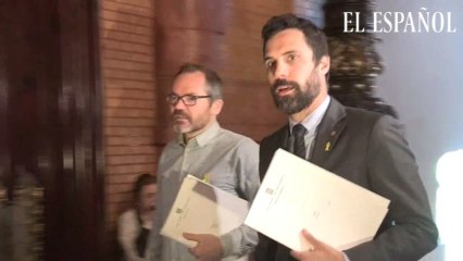 Partidos preparan pleno con incógnita sobre plan de JxCat para desencallar investidura