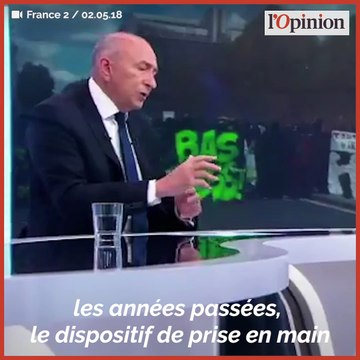 Violences du 1er mai: «Le dispositif était déjà adapté», maintient Collomb