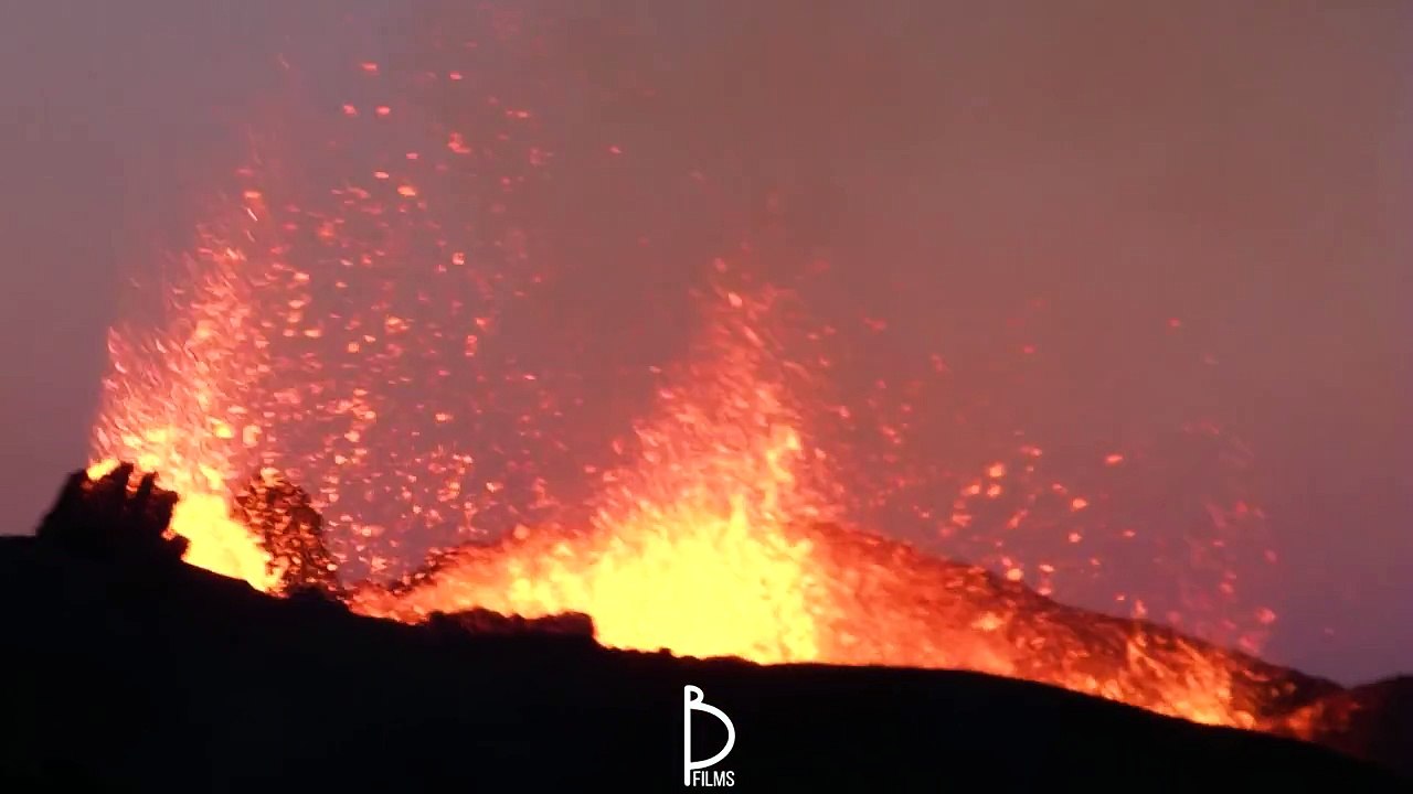 Au coeur du volcan la fournaise de la Réunion