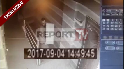 Report TV - Video ekskluzive/Ja si grabiten gomat e makinave në Tiranë