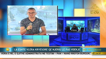 Aldo Morning Show/ I vidhte energji, 61-vjeçarja sherr me fqinjen (08.09.17)