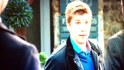 Emmerdale 2018 Aaron & Robert put they wedding rings back on