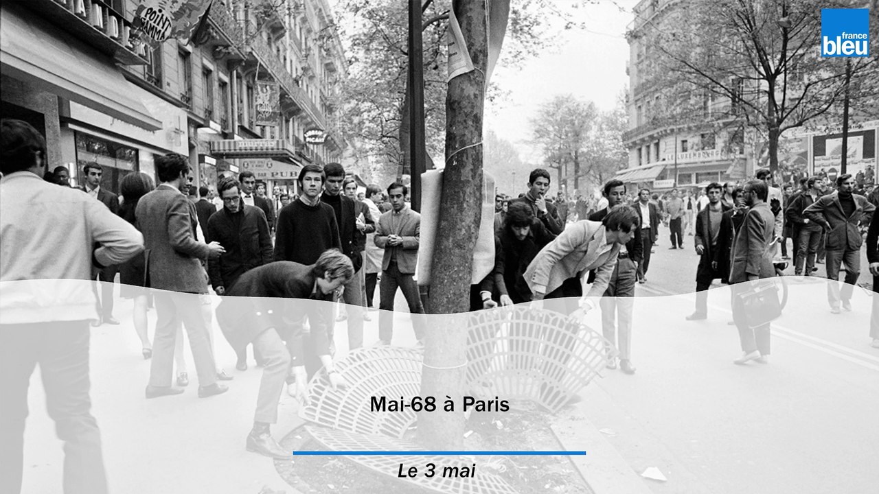 Mai-68 à Paris : le 3 mai