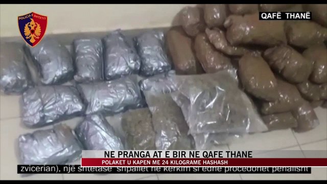 Qafë Thanë, polakët u kapën me 24 kilogramë hashash - News, Lajme - Vizion Plus