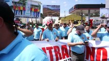 Violencia en marchas por el 1° de mayo en América Latina