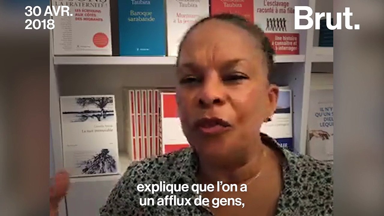 Immigration : pour Christiane Taubira, accueillir "24 000 personnes, ça n’est pas toute la misère du monde"