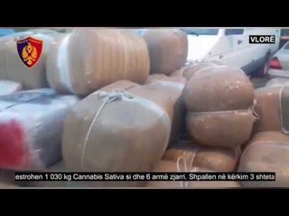 Kapen 1 ton drogë në Vlorë