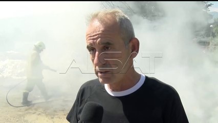 Tetovë, sërish zjarr në deponinë e egër