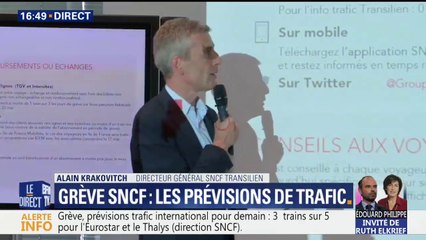 Grève SNCF: 1 TGV sur 2, 2 TER sur 5 et 1 Transilien sur 2 en circulation jeudi