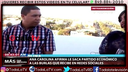 Ana carolina  indica,   le saca partido a las burlas de las redes sociales-CDN-Video