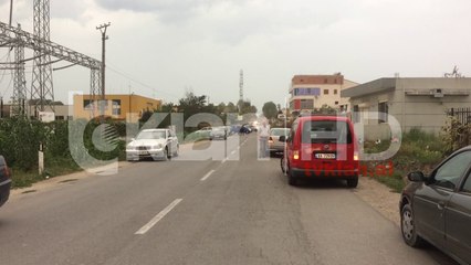 Eksploziv poshtë makinës efektivit të policisë ushtarake