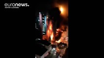 Incêndio de grandes proporções em prédio no centro de São Paulo (em atualização)  Euronews