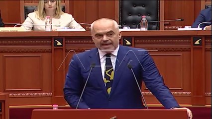 Рама ја презентираше програмата на Владата на Албанија