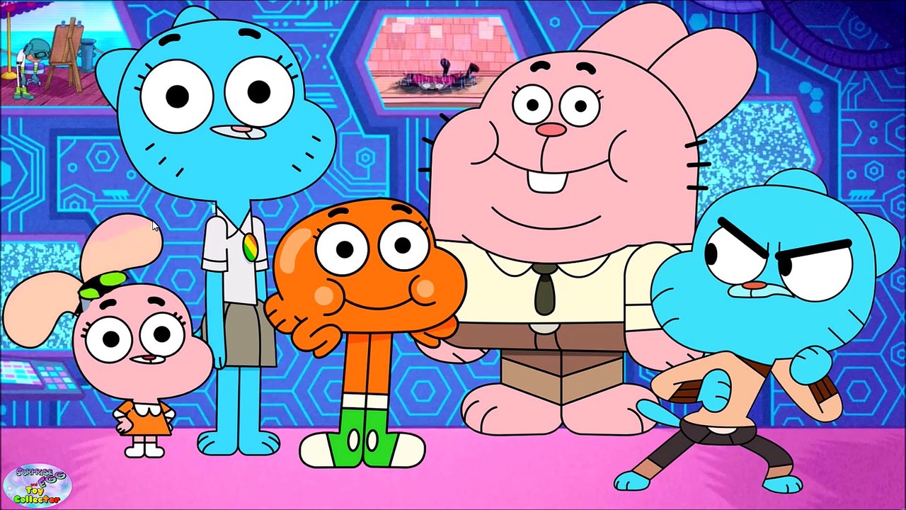 #TeenTitansGo! Color Swap Transforms HIVE 5 Amazing Gumball Surprise Egg and Toy Collector SETC