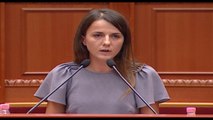Report TV - Rudina Hajdari: E nderuar që flas para jush si bija e Azemit