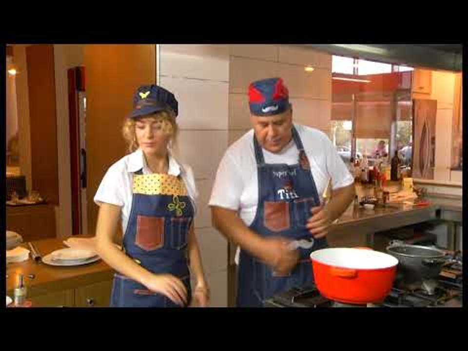Receta juaj me shef Titin, "Supë me tortelini dhe pançetë"