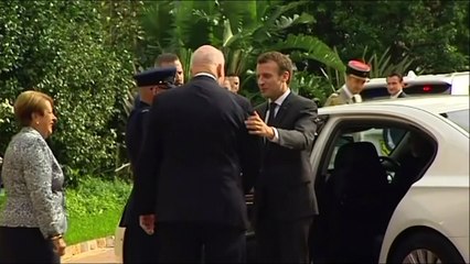 Macron calls Australian PM’s wife delicious