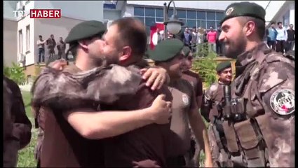 Dualarla uğurlanan PÖH’ler birliklerine döndü