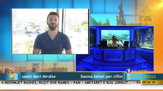 Aldo Morning Show/ I kerkon gruas qe te lahet, plas sherri mes çiftit ne Vlore (13.09.17)
