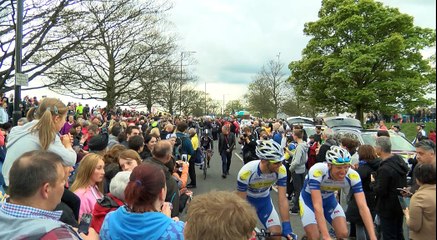 Tour De Yorkshire takes over Leeds Trinity Centre