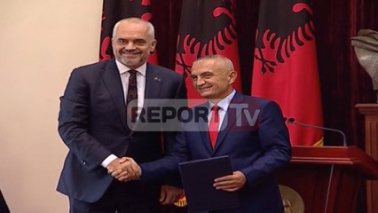 Report TV - Betohet Qeveria e re, Rama dhe Meta shtrëngojnë duart