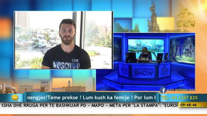 Aldo Morning Show/ 57-vjeçari rreh nënën e moshuar, arrestohet (14.09.17)