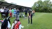 Thomas Pieters en démonstration au golf Naxhelet de Wanze