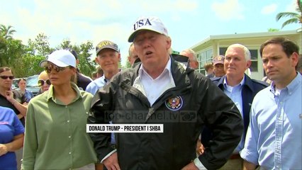 Florida, Trump garanton mbështetje pas “Irmës” - Top Channel Albania - News - Lajme