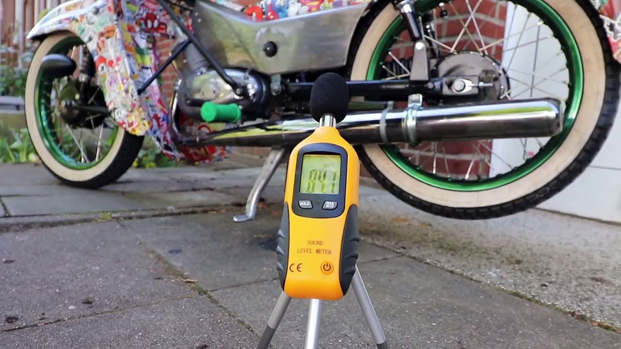 Simson Ansauggeräusch dämmen (vorher / nachher)