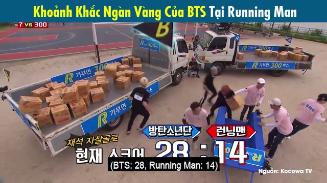 Đoạn cut BTS tham gia Running Man bỗng dưng hot trở lại khi được kênh quốc tế Hàn Quốc đăng tải