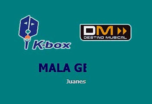 JUANES - MALA GENTE (KARAOKE)