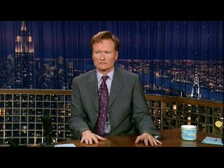 The Fire Alarm Interrupts Conan's Show - 10/15/2007