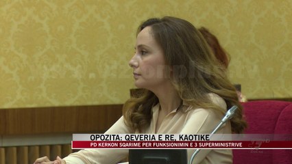 PD kërkon sqarime për funksionimin e 3 superministrive - News, Lajme - Vizion Plus